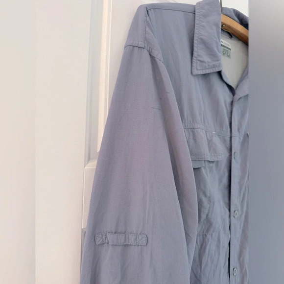 COLUMBIA Titanium omni shade long sleeve gray light sports hiking camping XL - Picture 4 of 7